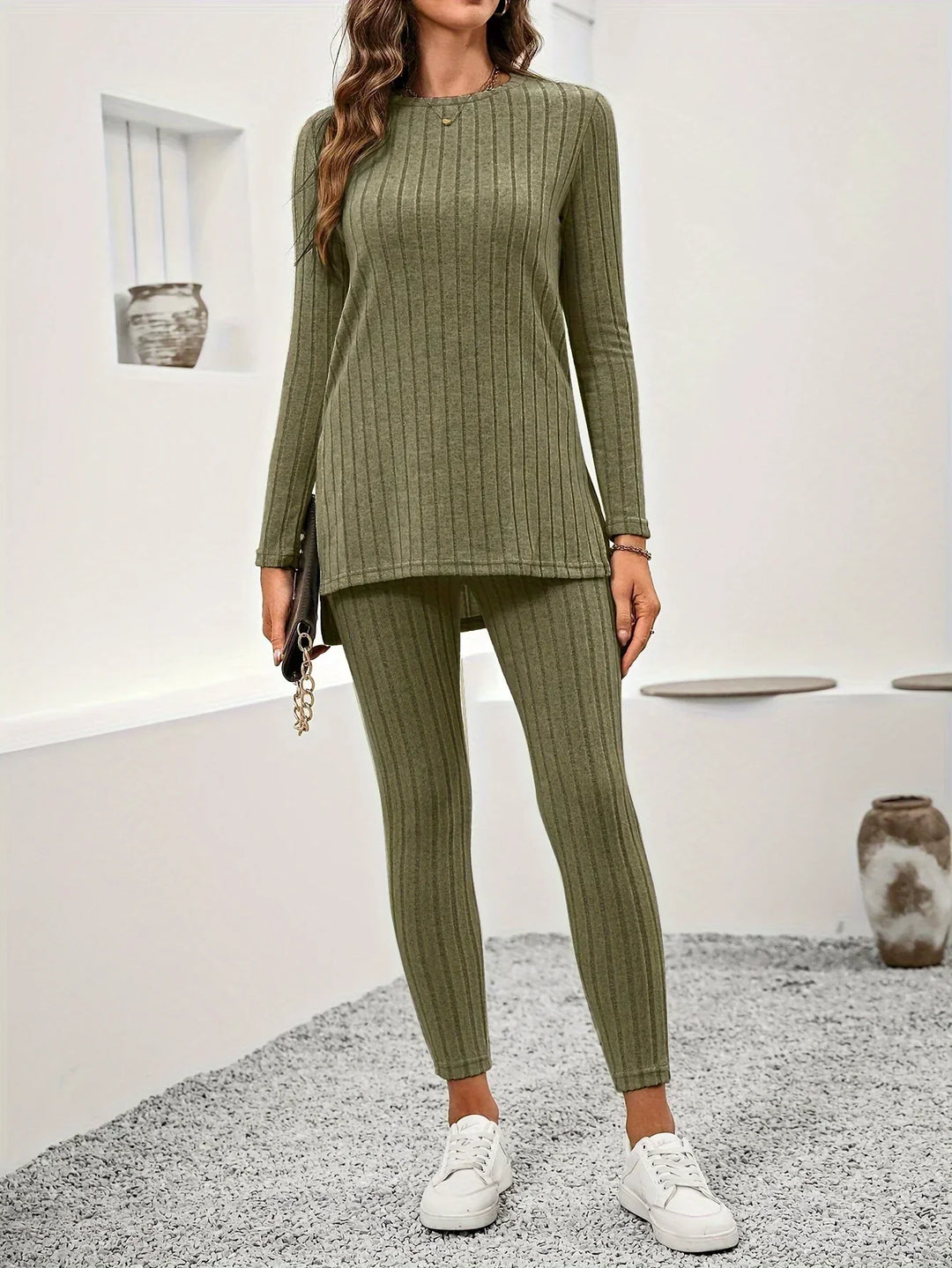 Stella™ | Ribbed Knit Lounge Set