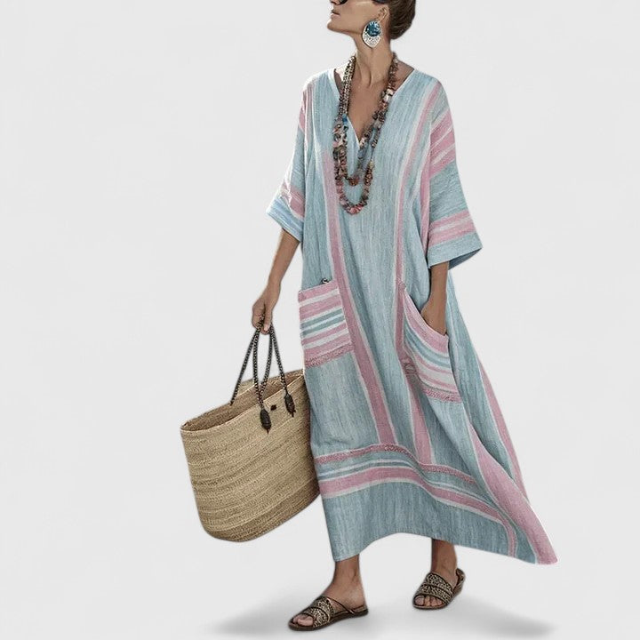 Isabella™ | Elegant Bohemian Maxi Dress