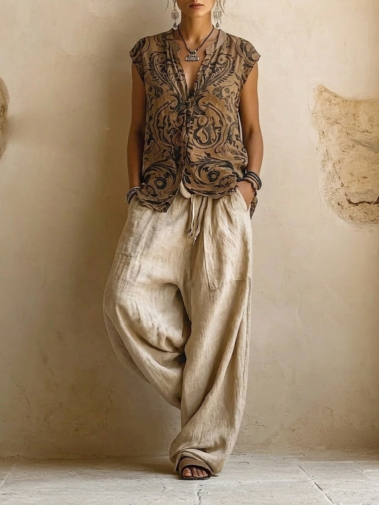 Natalie™ | Cotton Linen Blend Set