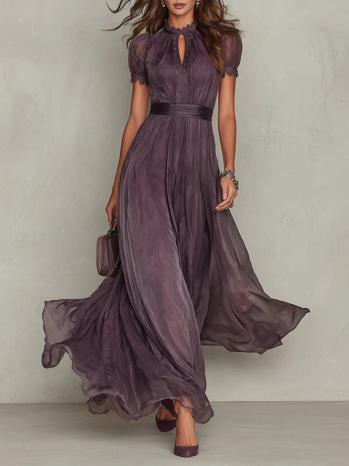 Aurora™ | Elegant V-Neck Dress