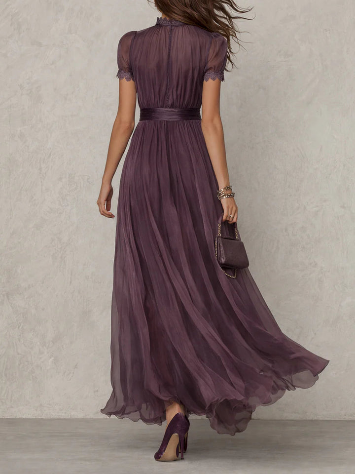 Aurora™ | Elegant V-Neck Dress