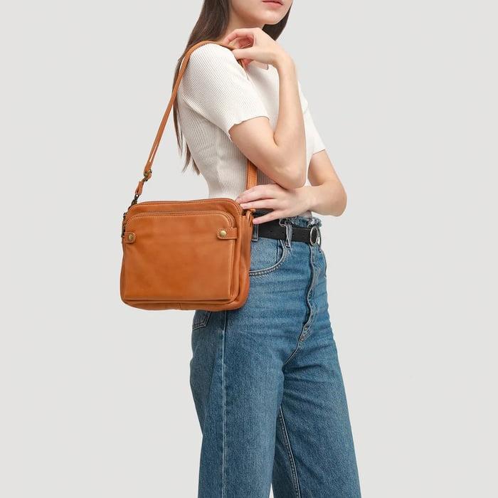 Emilie™ | Sleek Three-Layer Crossbody Bag