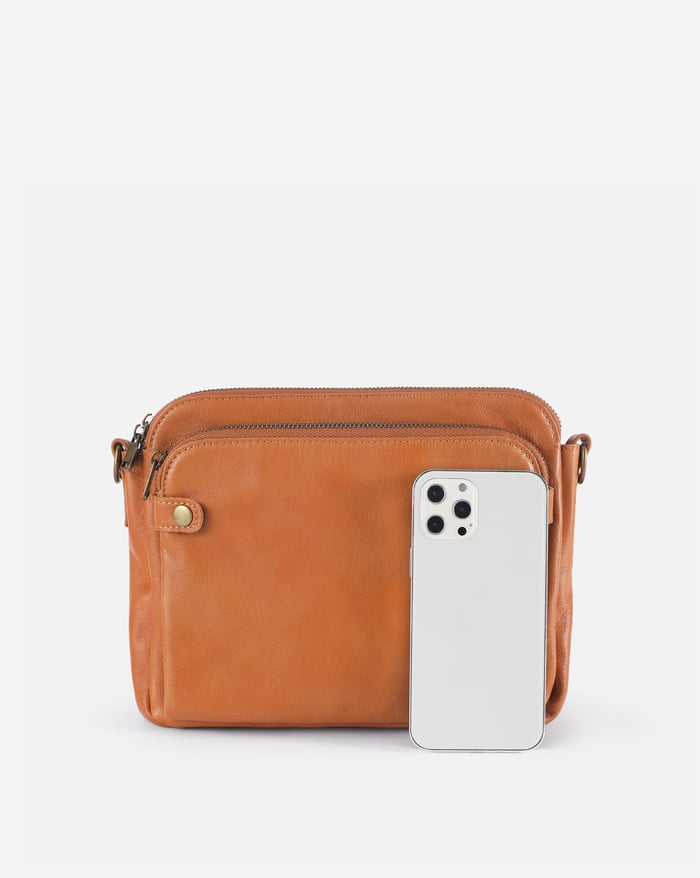 Emilie™ | Sleek Three-Layer Crossbody Bag
