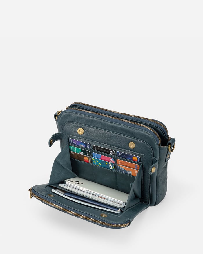 Emilie™ | Sleek Three-Layer Crossbody Bag