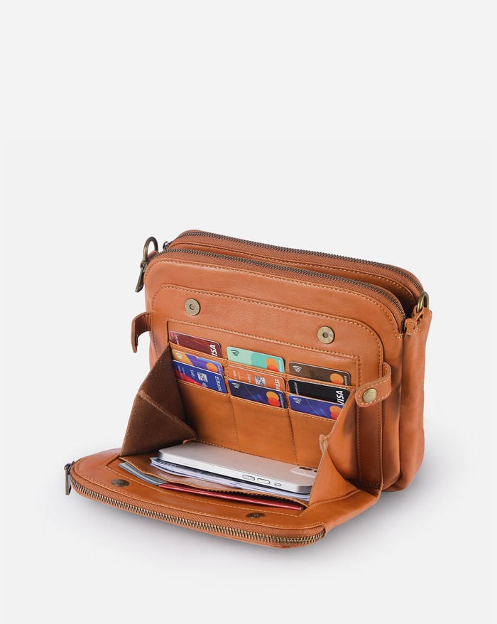 Emilie™ | Sleek Three-Layer Crossbody Bag