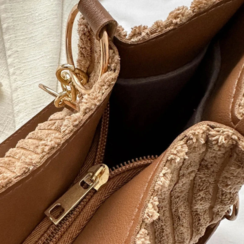 Makayla™ | Onyx Corduroy Tote Bag