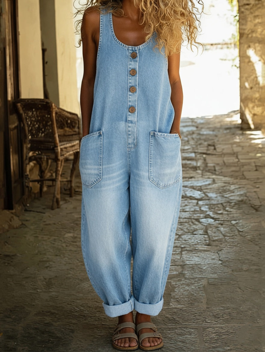 Lora™ | Vintage-Style Overalls