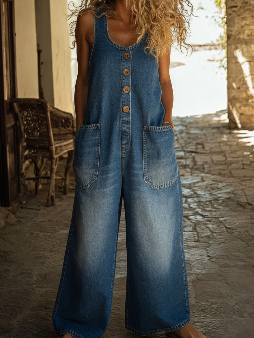 Lora™ | Vintage-Style Overalls