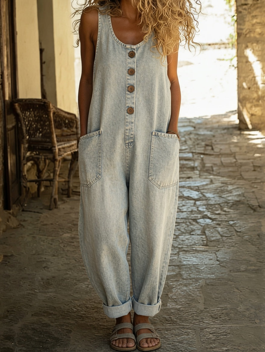 Lora™ | Vintage-Style Overalls