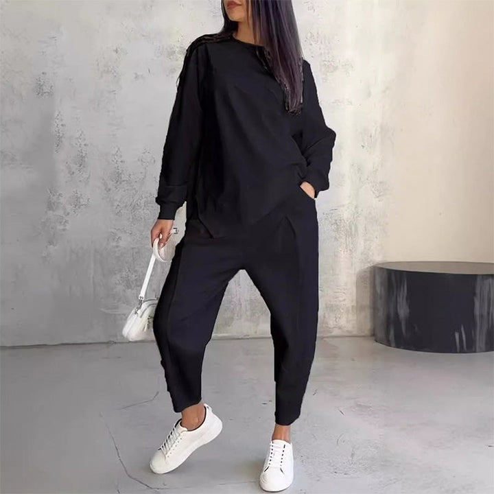 Amelia™ | Irregular Hem Sweatsuit