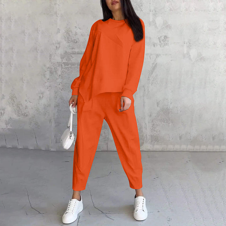 Amelia™ | Irregular Hem Sweatsuit