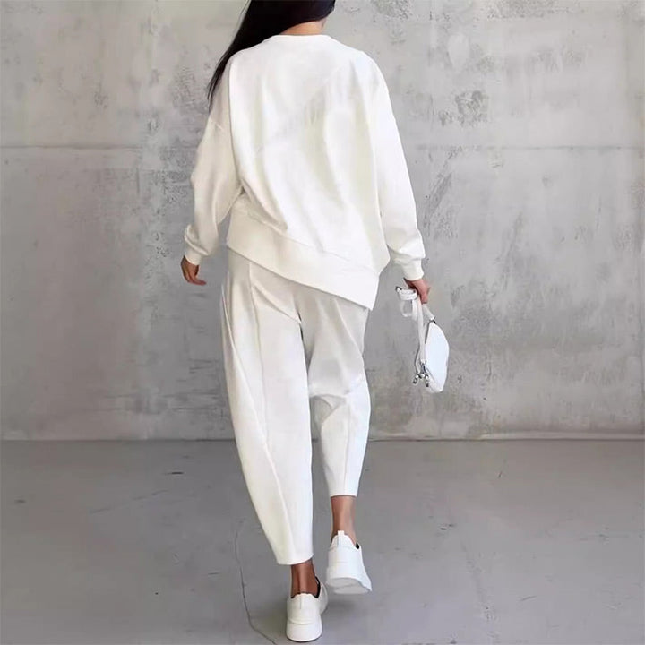 Amelia™ | Irregular Hem Sweatsuit